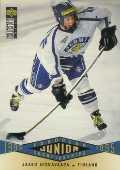 #332 Jaako Niskavaara - Finland - 1995-96 Collector's Choice Hockey