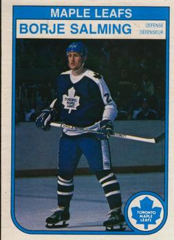 #332 Borje Salming - Toronto Maple Leafs - 1982-83 O-Pee-Chee Hockey