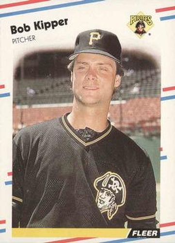 #332 Bob Kipper - Pittsburgh Pirates - 1988 Fleer Baseball