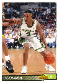 #332 Eric Murdock - Milwaukee Bucks - 1992-93 Upper Deck Basketball