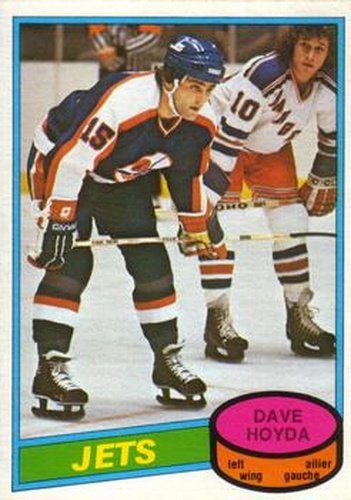 #332 Dave Hoyda - Winnipeg Jets - 1980-81 O-Pee-Chee Hockey