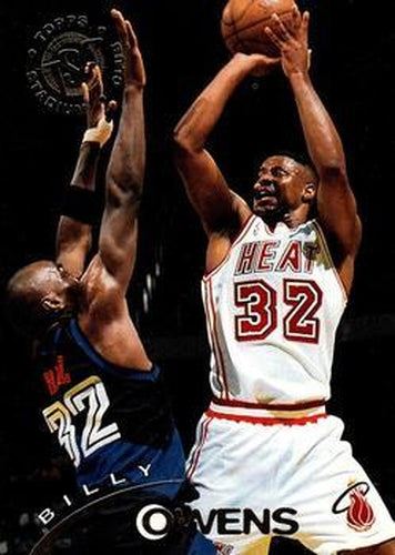 #332 Billy Owens - Miami Heat - 1994-95 Stadium Club Basketball