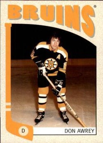 #332 Don Awrey - Boston Bruins - 2004-05 In The Game Franchises US East Hockey