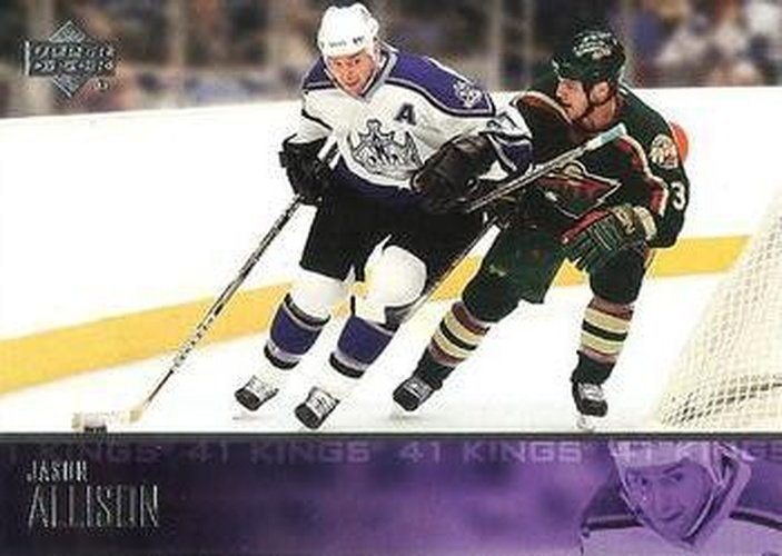 #332 Jason Allison - Los Angeles Kings - 2003-04 Upper Deck Hockey