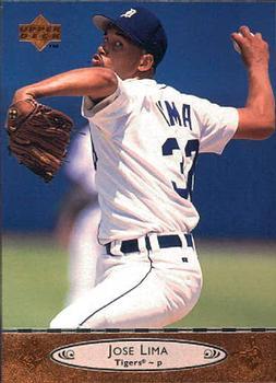 #332 Jose Lima - Detroit Tigers - 1996 Upper Deck Baseball