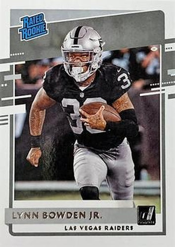 #332 Lynn Bowden Jr. - Las Vegas Raiders - 2020 Donruss Football