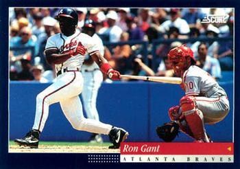 #332 Ron Gant - Atlanta Braves -1994 Score Baseball