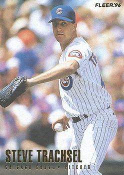 #332 Steve Trachsel - Chicago Cubs - 1996 Fleer Baseball