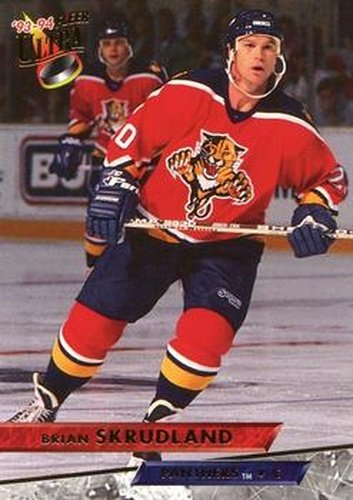 #332 Brian Skrudland - Florida Panthers - 1993-94 Ultra Hockey