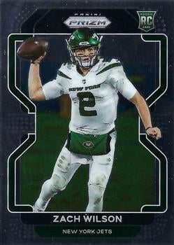#332 Zach Wilson - New York Jets - 2021 Panini Prizm Football