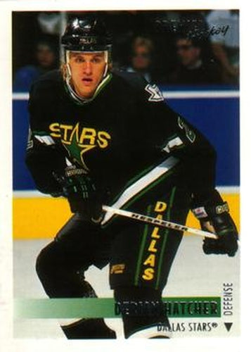 #332 Derian Hatcher - Dallas Stars - 1994-95 O-Pee-Chee Premier Hockey