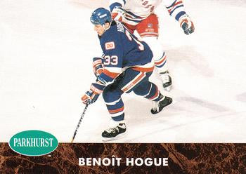 #332 Benoit Hogue - New York Islanders - 1991-92 Parkhurst Hockey