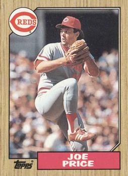 #332 Joe Price - Cincinnati Reds - 1987 Topps Baseball