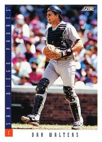 #332 Dan Walters - San Diego Padres - 1993 Score Baseball