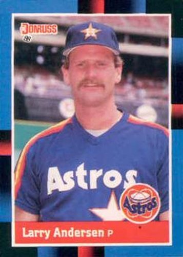 #332 Larry Andersen - Houston Astros - 1988 Donruss Baseball