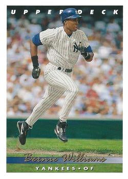 #332 Bernie Williams - New York Yankees - 1993 Upper Deck Baseball