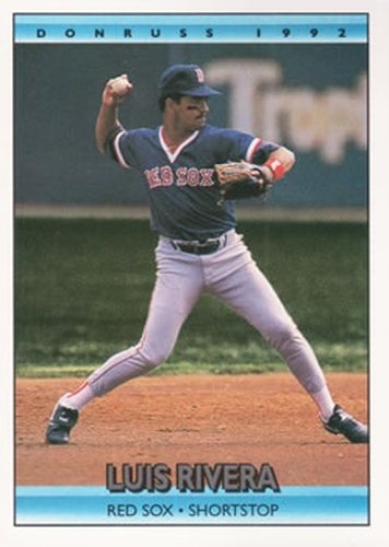 #332 Luis Rivera - Boston Red Sox - 1992 Donruss Baseball