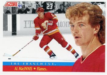 #333 Al MacInnis- Calgary Flames - 1991-92 Score Canadian Hockey