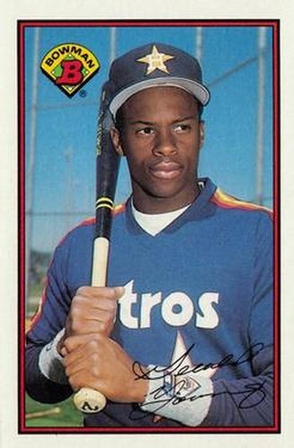 #333 Gerald Young - Houston Astros - 1989 Bowman Baseball