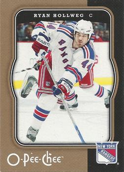 #333 Ryan Hollweg - New York Rangers - 2007-08 O-Pee-Chee Hockey