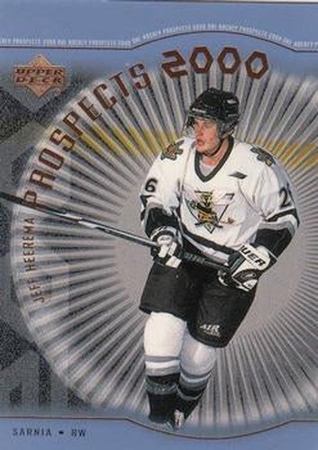 #333 Jeff Heerema - Sarnia Sting - 1999-00 Upper Deck Hockey