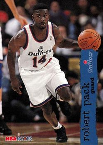 #333 Robert Pack - Washington Bullets - 1995-96 Hoops Basketball