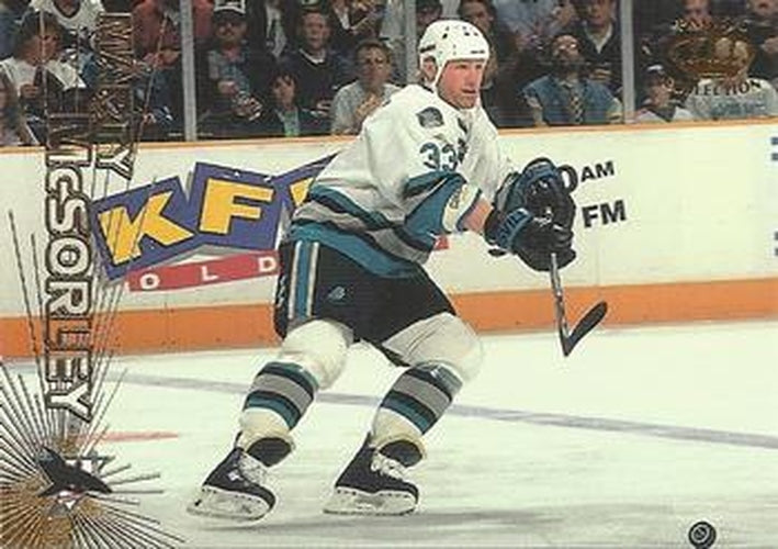 #333 Marty McSorley - San Jose Sharks - 1997-98 Pacific Crown Hockey