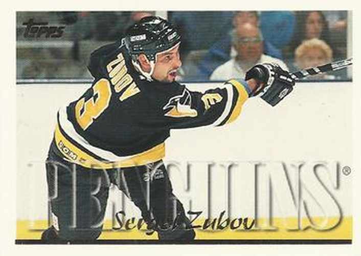 #333 Sergei Zubov - Pittsburgh Penguins - 1995-96 Topps Hockey