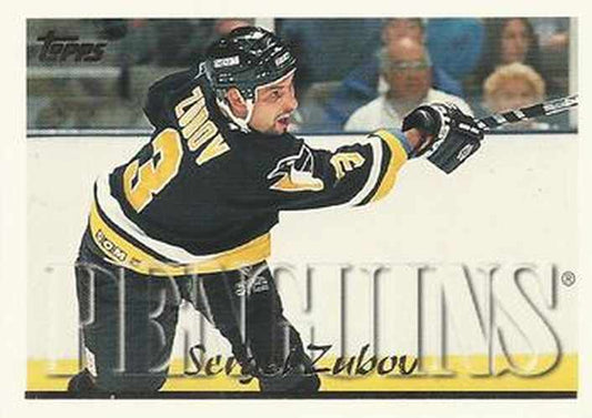 #333 Sergei Zubov - Pittsburgh Penguins - 1995-96 Topps Hockey