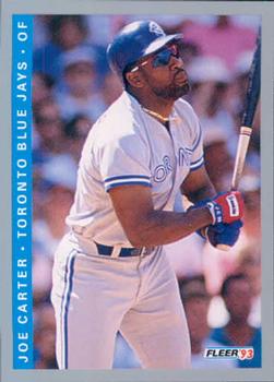 #333 Joe Carter - Toronto Blue Jays - 1993 Fleer Baseball