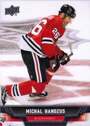 #333 Michal Handzus - Chicago Blackhawks - 2013-14 Upper Deck Hockey