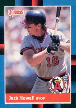 #333 Jack Howell - California Angels - 1988 Donruss Baseball
