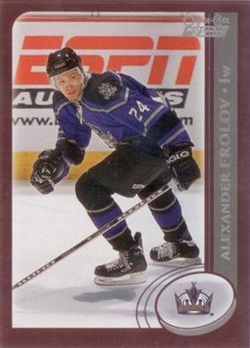 #333 Alexander Frolov - Los Angeles Kings - 2002-03 O-Pee-Chee Hockey