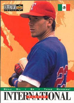#333 Benji Gil - Texas Rangers - 1996 Collector's Choice Baseball