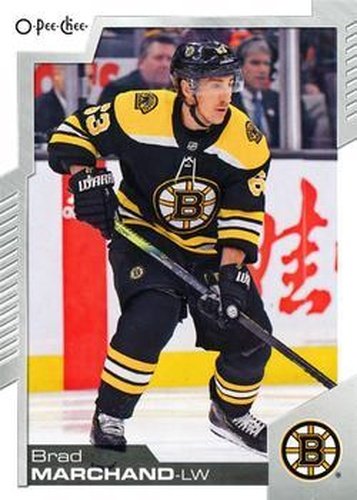 #333 Brad Marchand - Boston Bruins - 2020-21 O-Pee-Chee Hockey