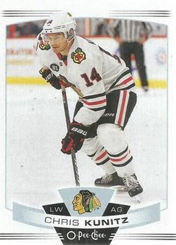 #333 Chris Kunitz - Chicago Blackhawks - 2019-20 O-Pee-Chee Hockey