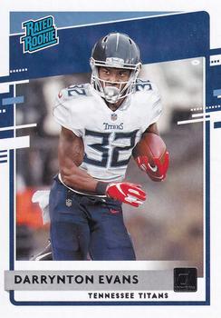 #333 Darrynton Evans - Tennessee Titans - 2020 Donruss Football