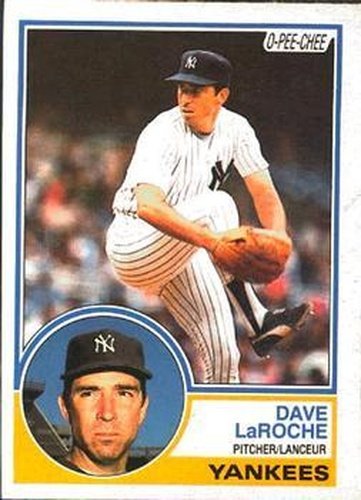 #333 Dave LaRoche - New York Yankees - 1983 O-Pee-Chee Baseball