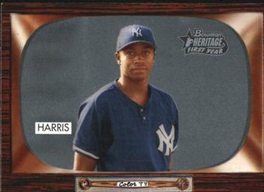 #333 Estee Harris - New York Yankees - 2004 Bowman Heritage Baseball