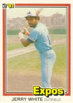 #333 Jerry White - Montreal Expos - 1981 Donruss Baseball