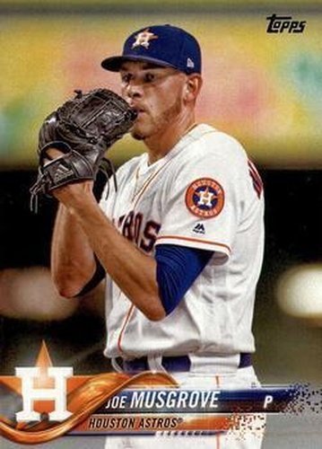 #333 Joe Musgrove - Houston Astros - 2018 Topps Baseball