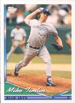 #333 Mike Timlin - Toronto Blue Jays - 1994 Topps Baseball
