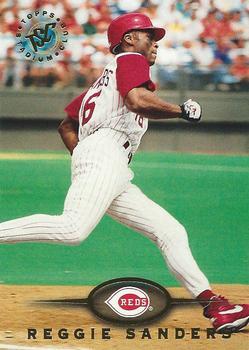 #333 Reggie Sanders - Cincinnati Reds - 1995 Stadium Club Baseball