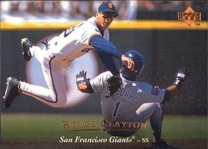 #333 Royce Clayton - San Francisco Giants - 1995 Upper Deck Baseball