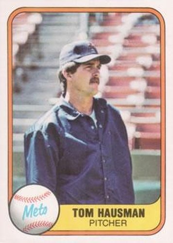 #333 Tom Hausman - New York Mets - 1981 Fleer Baseball