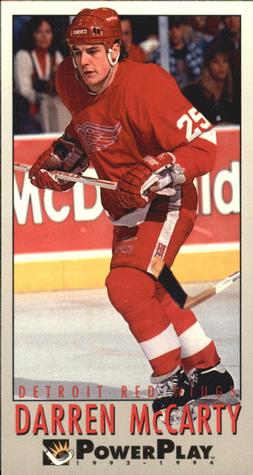 #333 Darren McCarty - Detroit Red Wings - 1993-94 Fleer PowerPlay Hockey