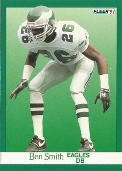#333 Ben Smith - Philadelphia Eagles - 1991 Fleer Football
