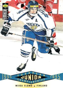 #333 Miika Elomo - Finland - 1995-96 Collector's Choice Hockey