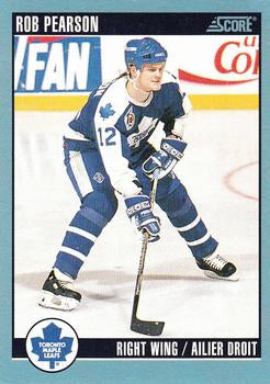 #333 Rob Pearson - Toronto Maple Leafs - 1992-93 Score Canadian Hockey