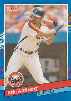 #333 Eric Anthony - Houston Astros - 1991 Donruss Baseball